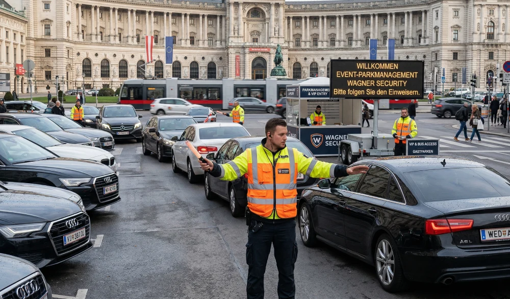 Verkehrsleitdienst Wien: Parkmanagement für Ihr Event